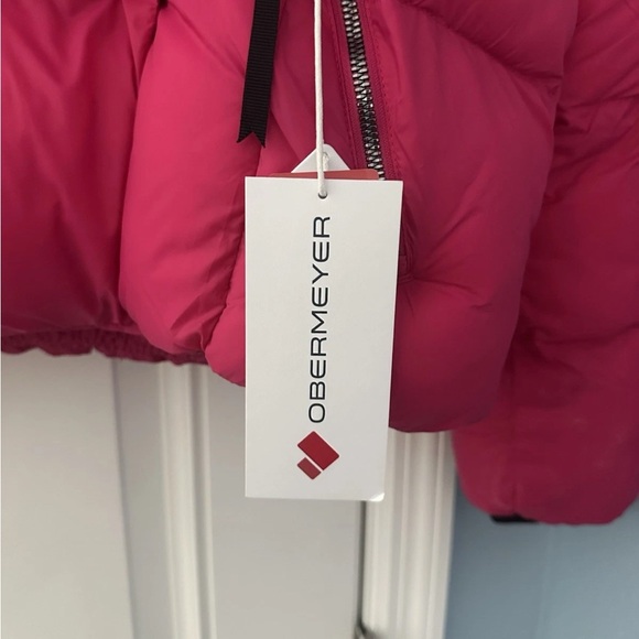 Obermeyer Kids Pink Puffer Jacket - Picture 7 of 7